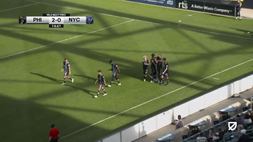 GOAL: Brandan Craig, Philadelphia Union II - 75th minute