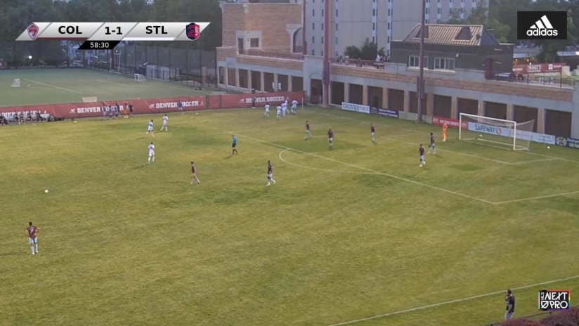 GOAL: Wan Kuzain Bin Wan Kamal, St Louis CITY2 - 59th minute