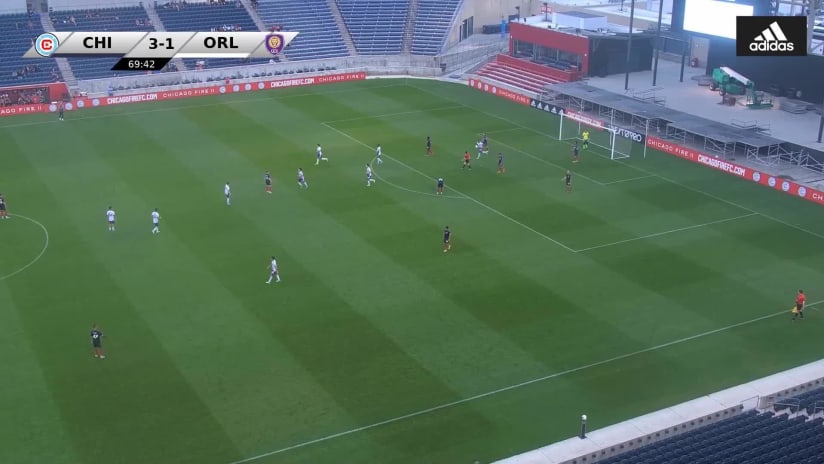 GOAL: Favian Loyola, Orlando City B - 70th minute