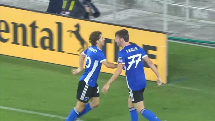 GOAL: William Richmond, Earthquakes II - 90th minute