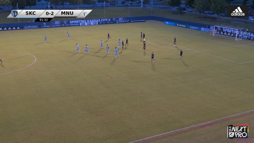 PK GOAL: Rauf Salifu, Sporting KC II - 92nd minute