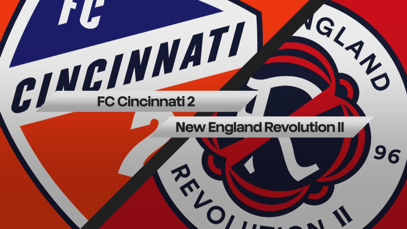 HIGHLIGHTS: FC Cincinnati 2 vs. New England Revolution II | May 22, 2022