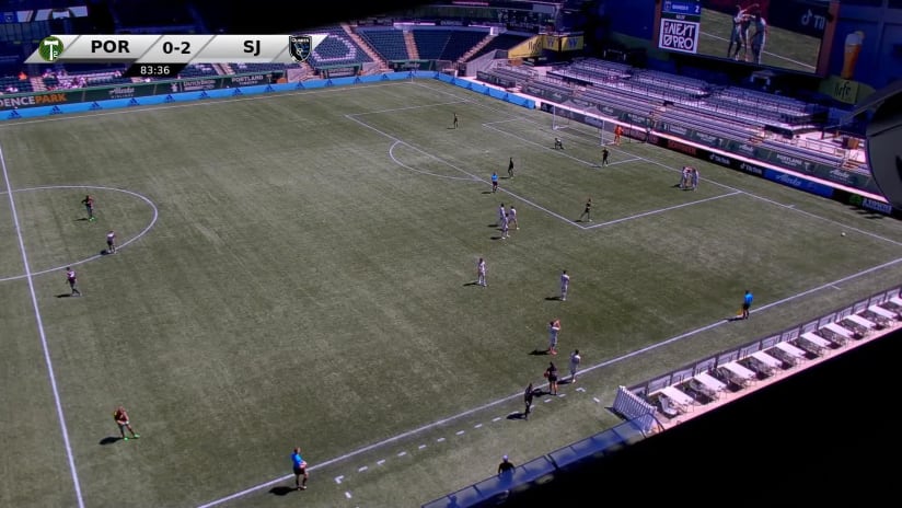 GOAL: Rodolfo Castro, Earthquakes II - 84th minute