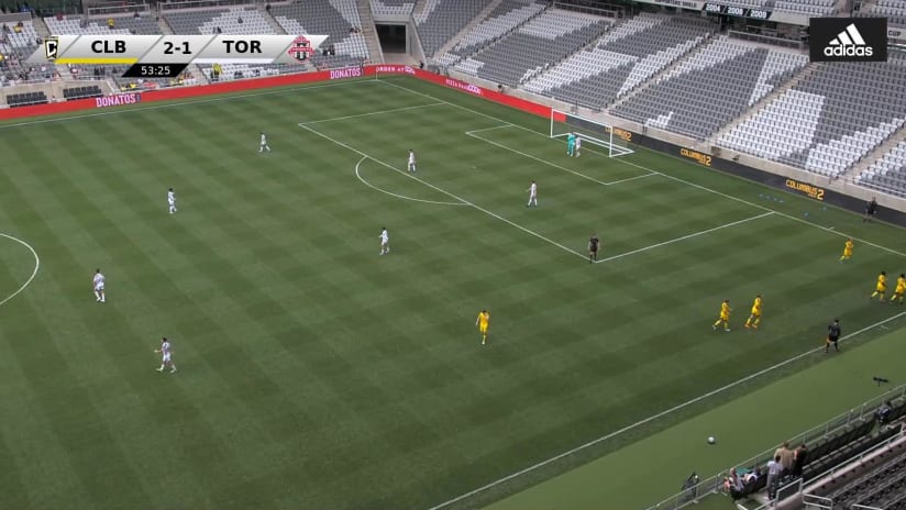 GOAL: Jacen Russel-Rowe, Columbus Crew 2 - 54th minute