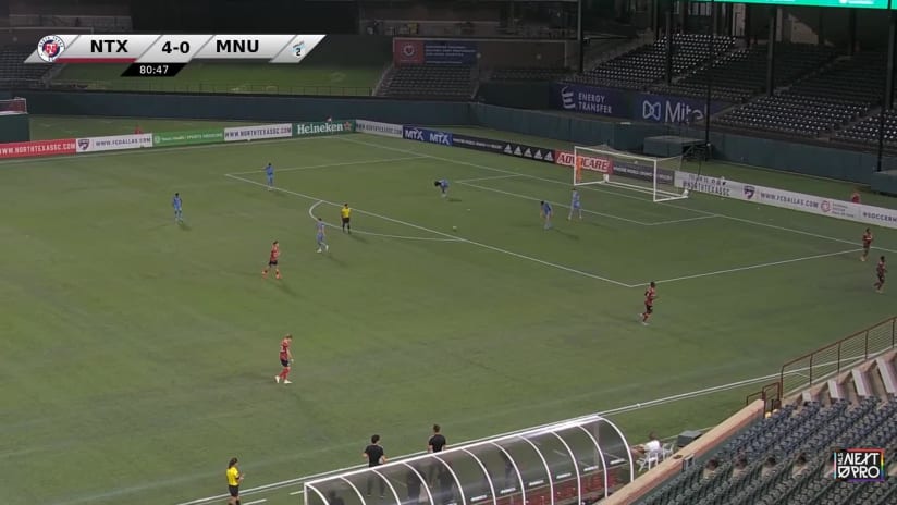 GOAL: Collin Smith, North Texas SC - 81st minute