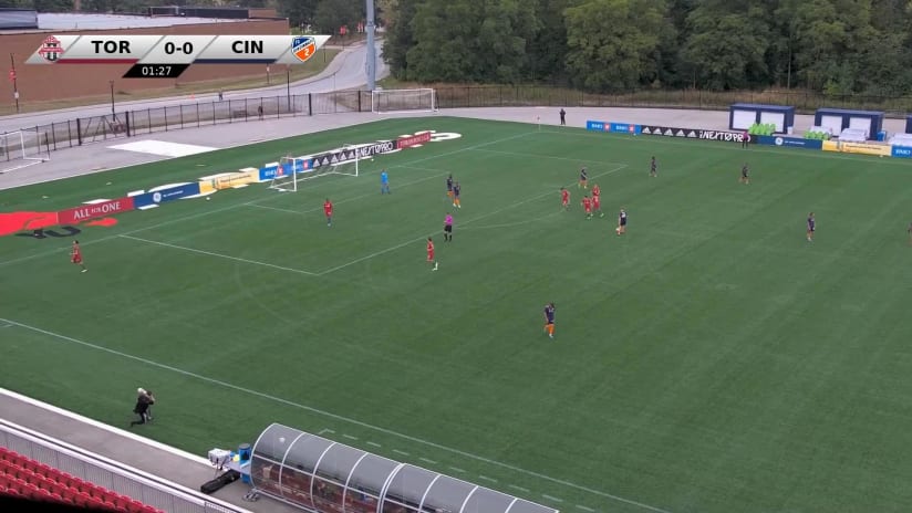 GOAL: Paul Rothrock, TFC II - 2nd minute