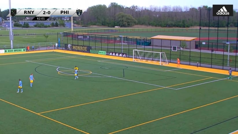 GOAL: Gibran Rayo, RNY FC - 62nd minute