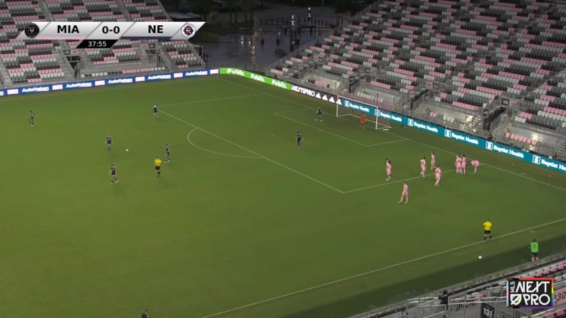 GOAL: Shaan Hundal, Inter Miami CF II - 38th minute