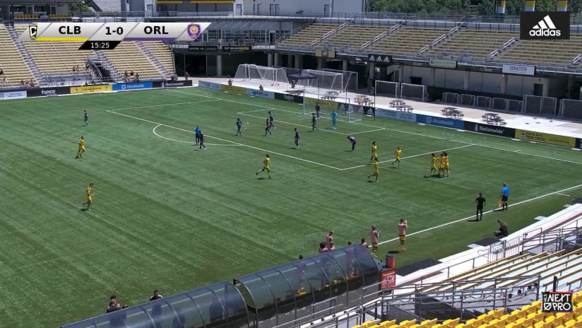 GOAL: Noah Fuson, Columbus Crew 2 - 16th minute