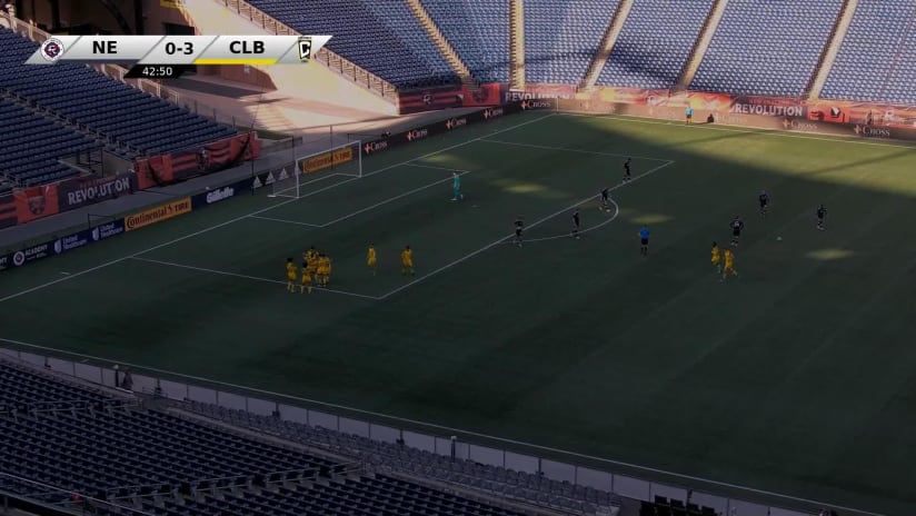 GOAL: Noah Fuson, Columbus Crew 2 - 43rd minute