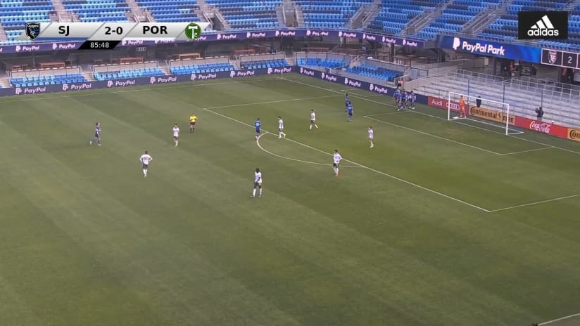 GOAL: Erick Reyes, Earthquakes II - 86th minute