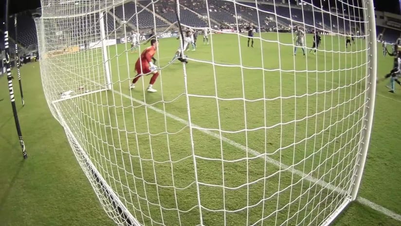 GOAL: Jesús Bueno, Philadelphia Union II - 63rd minute