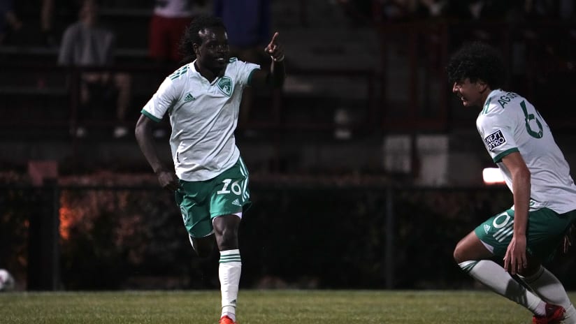 Late Mayaka winner gives Rapids 2 1-0 victory over Dynamo 2