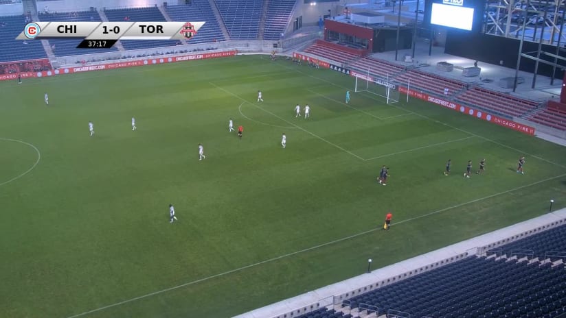 GOAL: Richard Fleming, Chicago Fire FC II - 38th minute