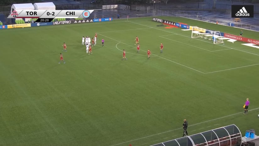 GOAL: Josh Penn, Chicago Fire FC II - 20th minute