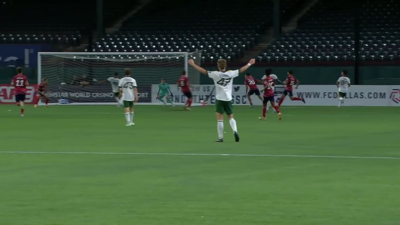 GOAL: Jamin Gogo Peters, Timbers2 - 43rd minute