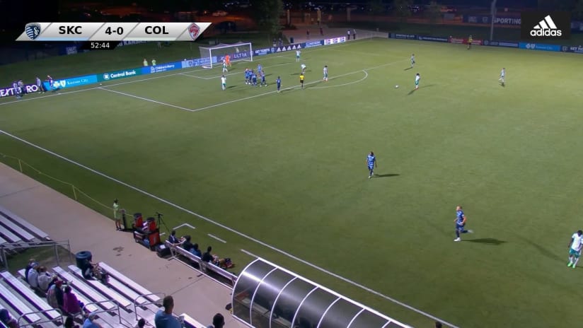 GOAL: Bakary Bagayoko, Sporting KC II - 53rd minute