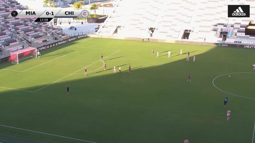 GOAL: Shaan Hundal, Inter Miami CF II - 13th minute