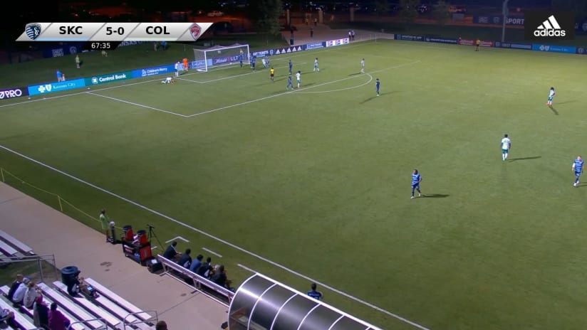 GOAL: Bakary Bagayoko, Sporting KC II - 68th minute