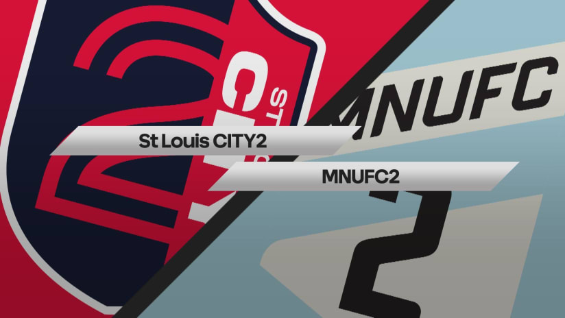 HIGHLIGHTS: St Louis CITY2 vs. MNUFC2 | April 24, 2022