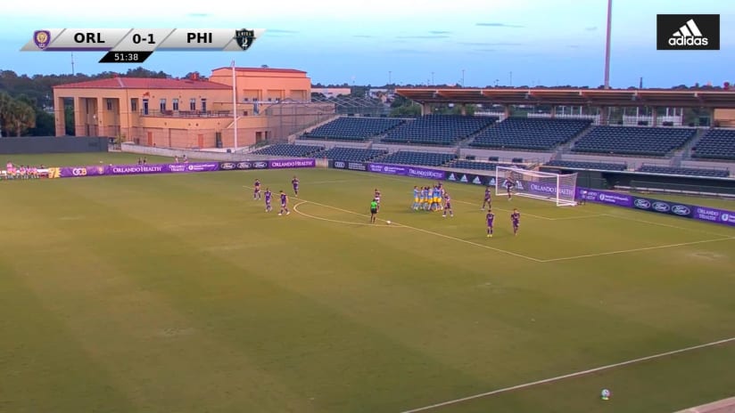 GOAL: Matt Real, Philadelphia Union II - 52nd minute