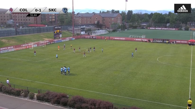 GOAL: Cole McLagan, Sporting KC II - 53rd minute