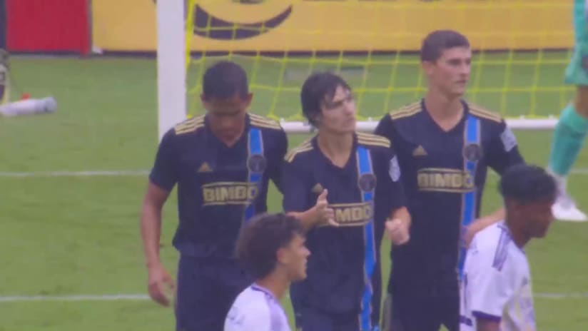 PK GOAL: Paxten Aaronson, Philadelphia Union II - 56th minute