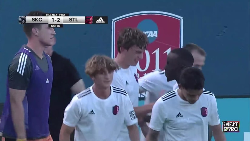 PK GOAL: Max Schneider, St Louis CITY2 - 66th minute