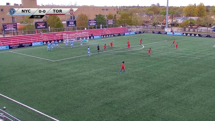 GOAL: Jonathan Jimenez, NYCFC II - 20th minute
