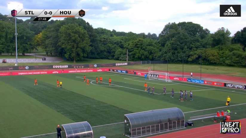 GOAL: Vitor Feitoza Almeida Dias, St Louis CITY2 - 28th minute