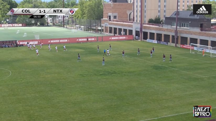 GOAL: Hope Avayevu, North Texas SC - 7th minute