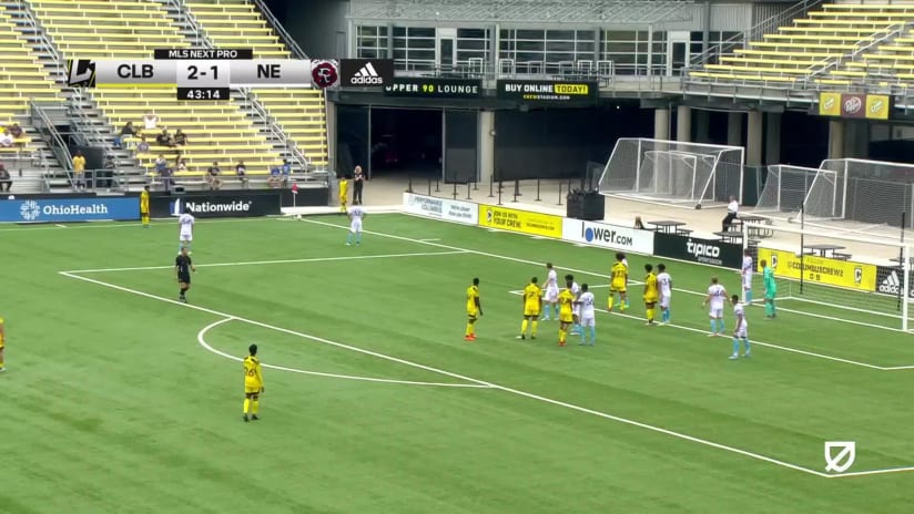 Own Goal: New England Revolution II - 44th minute