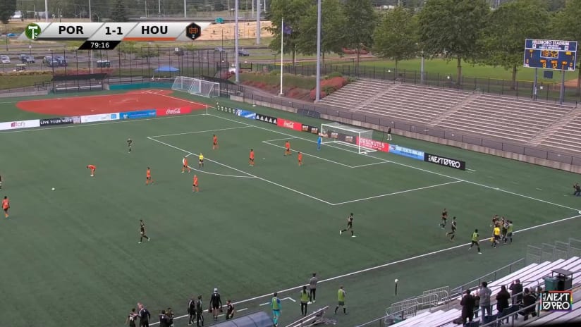 GOAL: Dawson McCartney, Timbers2 - 80th minute