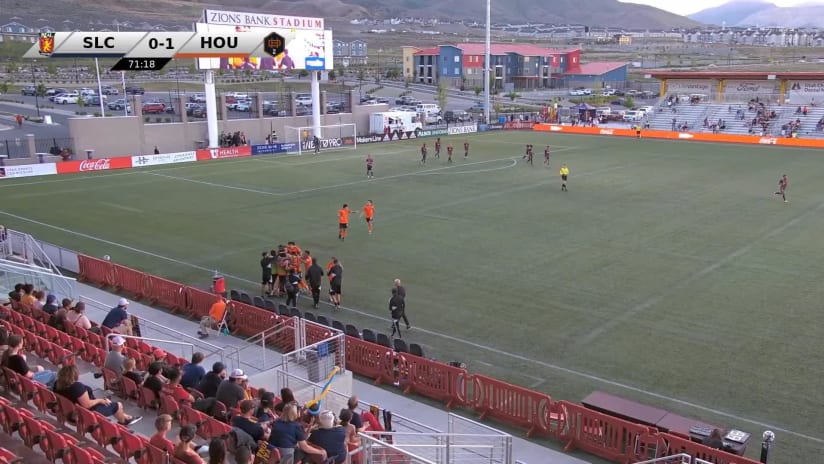 GOAL: Micael dos Santos Silva, Houston Dynamo 2 - 72nd minute