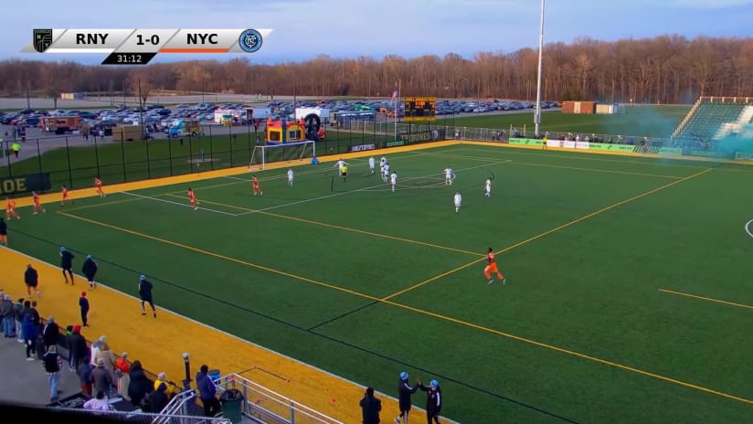 GOAL: Stephen Turnbull, NYCFC II - 32nd minute