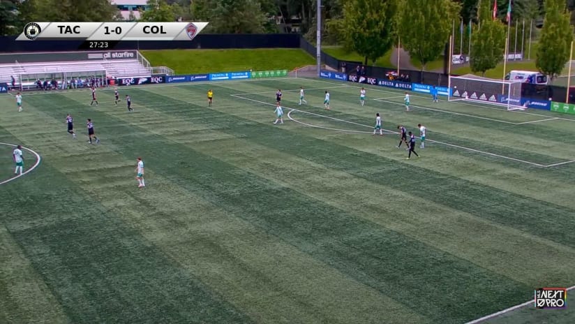 GOAL: Marlon Vargas, Tacoma Defiance - 28th minute