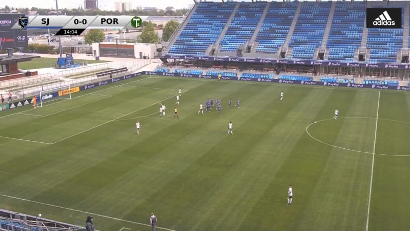 PK GOAL: Jack Skahan, Earthquakes II - 15th minute