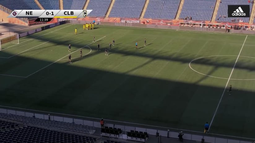 GOAL: Marco Micaletto, Columbus Crew 2 - 12th minute