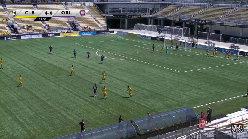 GOAL: Jacen Russell-Rowe, Columbus Crew 2 - 32nd minute