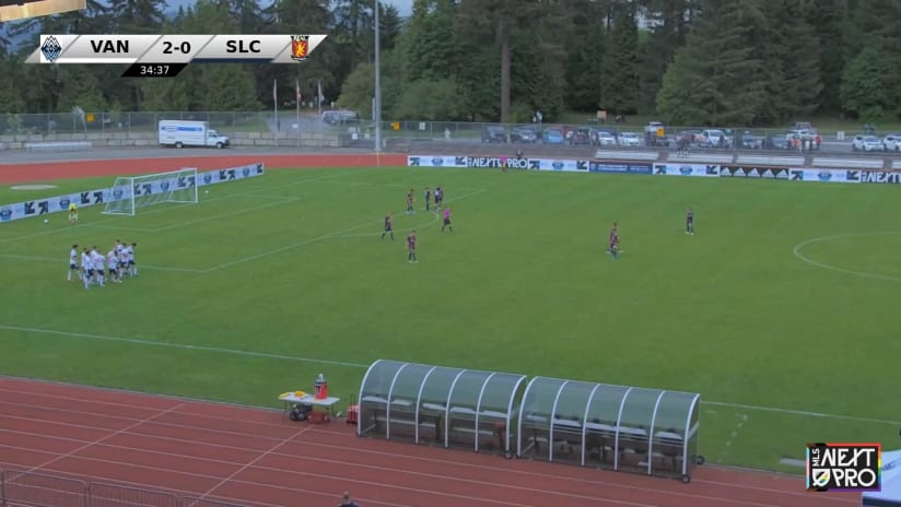 GOAL: Thierno Bah, Whitecaps FC 2 - 35th minute