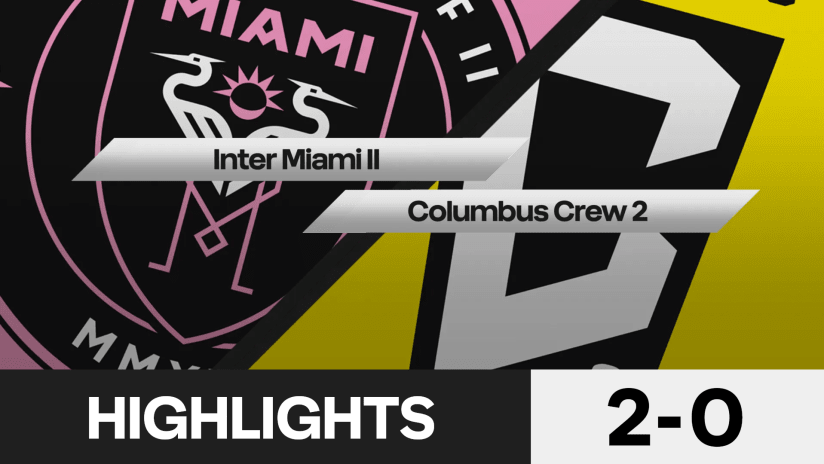 Emerson Rodriguez' double helps Inter Miami II defeat Crew 2 in their inaugural match