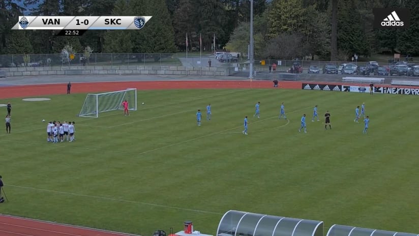 GOAL: Simone Masi, Whitecaps FC 2 - 23rd minute