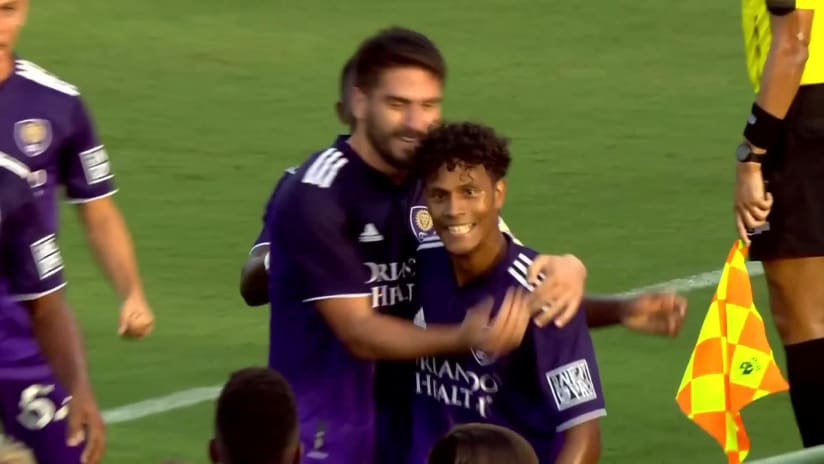 GOAL: Moises Tablante, Orlando City B - 13th minute