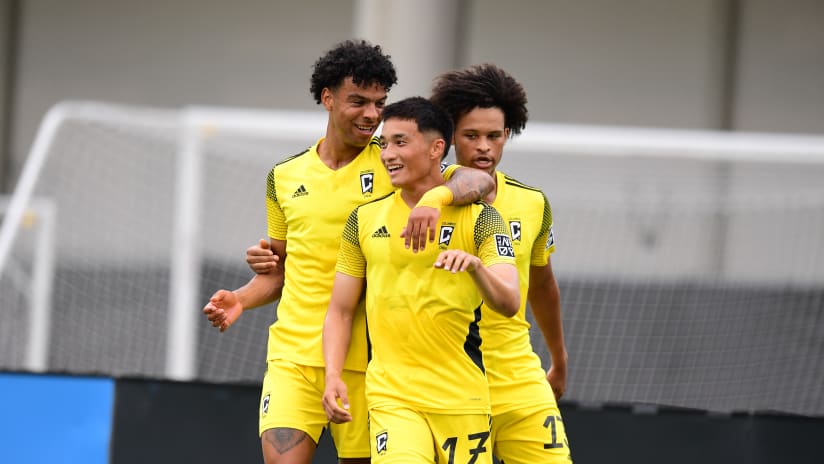 Michael Vang bags brace in scratch start, helps Crew 2 to 4-1 win over Revs II