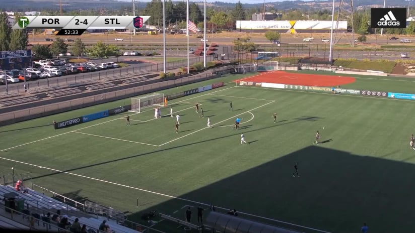 GOAL: João Klauss de Mello, St Louis CITY2 - 53rd minute