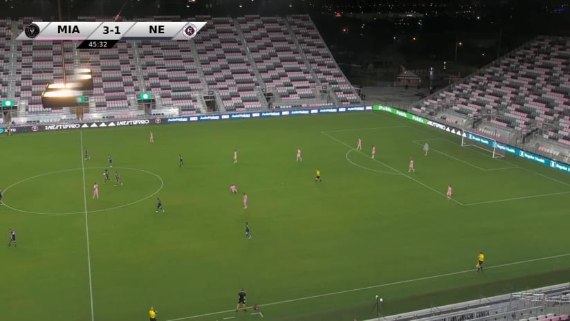 GOAL: Marcos Domingos Dias, New England Revolution II - 46th minute