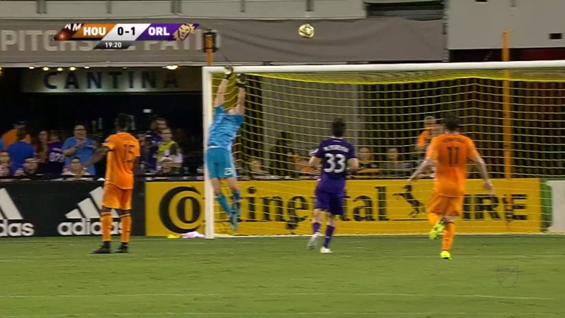 SAVE: Joe Willis denies Dom Dwyer from distance