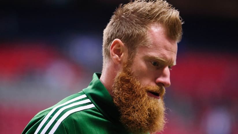 Nat Borchers Portland Timbers closeup