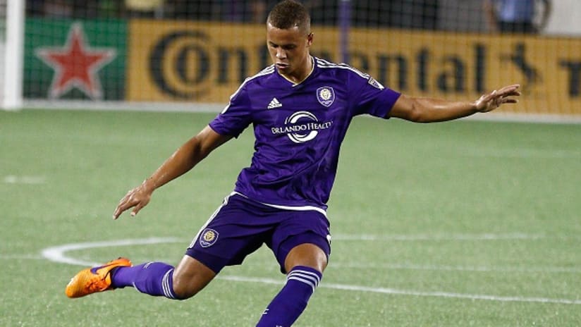 Tyler Turner in action for Orlando City SC