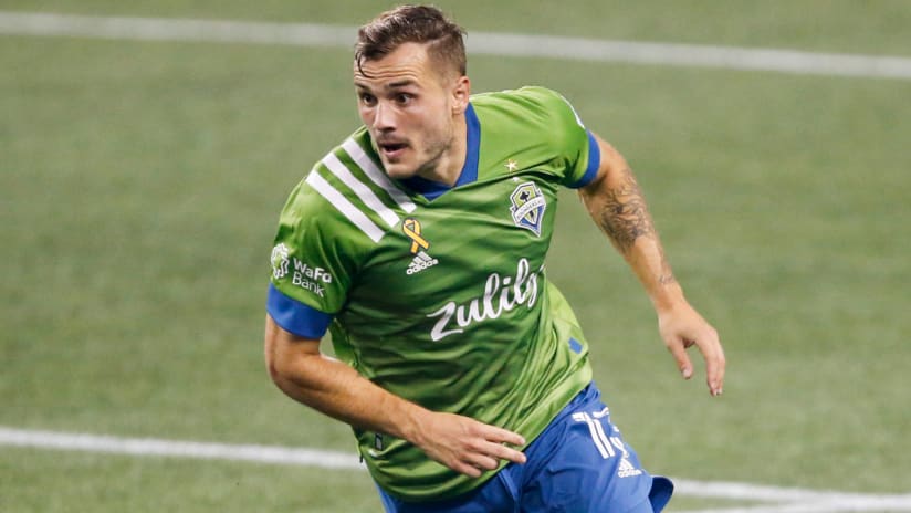 Jordan Morris - Seattle Sounders - solo - September 2020